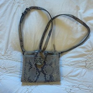Michael Kors Snakeskin Crossbody Purse